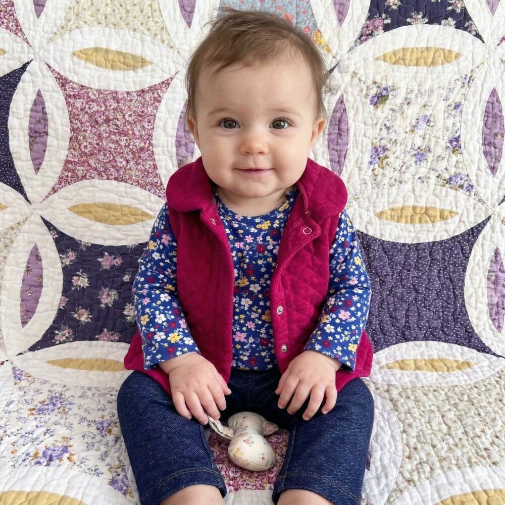 CARTER'S Warm Vest Onesie Pants Burgundy Navy Bundle Outfit Size 9 Months EUC